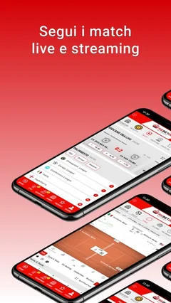Rebet 24 app iOS — schermata principale